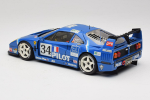 Ferrari F40 Evoluzione #34 Blau Custom 1987 Bburago 1:18 3032-C1 Metall — Bild 7 von 8