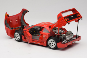 Ferrari F40 Evoluzione FC Nürnberg Special Edition Rot Bburago 1:18 3042-FCN Metall — Bild 5 von 8