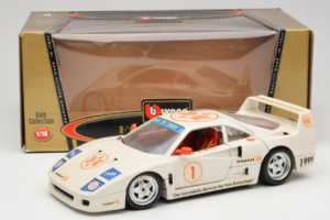 Ferrari F40 #1 Expert Weiß 1987 Bburago 1:18 3332-W2 Metall — Bild 8 von 8