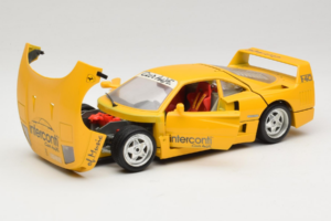 Ferrari F40 Interconti Car HiFi Gelb Bburago 1:18 3032-I1 Metall — Bild 2 von 8
