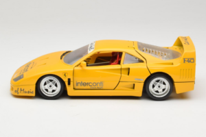 Ferrari F40 Interconti Car HiFi Gelb Bburago 1:18 3032-I1 Metall — Bild 4 von 8