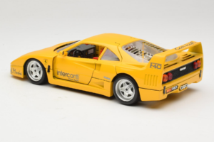 Ferrari F40 Interconti Car HiFi Gelb Bburago 1:18 3032-I1 Metall — Bild 7 von 8