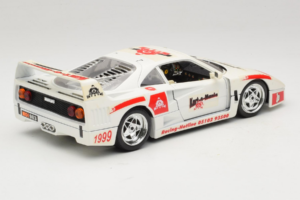 Ferrari F40 Kart-o-Mania Weiß Bburago 1:18 3332-W3 Metall — Bild 3 von 8