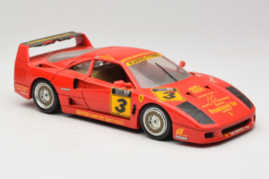 Ferrari F40 Kroymans #3 D. Waaijenberg Limitierte Auflage 1994 Bburago 1:18 3032-L2 Metall — Bild 6 von 8
