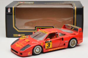 Ferrari F40 Kroymans #3 D. Waaijenberg Limitierte Auflage 1994 Bburago 1:18 3032-L2 Metall — Bild 8 von 8