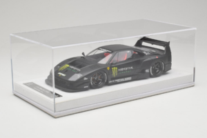 Ferrari F40 LB Works Monster Energy Matt Black BBA 1:18 REMC026 Resin — Bild 6 von 7