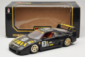 Ferrari F40 Magneti Marelli #3 Schwarz Bburago 1:18 3022-B1 Metall — Bild 8 von 8