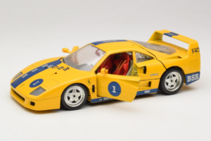 Ferrari F40 #1 Gelb Bauer Limitierte Auflage 100 Stück Bburago 1:18 BSR001 Metall — Bild 2 von 8