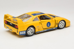Ferrari F40 #1 Gelb Bauer Limitierte Auflage 100 Stück Bburago 1:18 BSR001 Metall — Bild 3 von 8