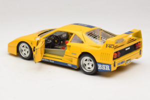 Ferrari F40 #1 Gelb Bauer Limitierte Auflage 100 Stück Bburago 1:18 BSR001 Metall — Bild 5 von 8