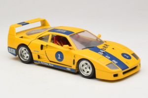Ferrari F40 #1 Gelb Bauer Limitierte Auflage 100 Stück Bburago 1:18 BSR001 Metall — Bild 6 von 8
