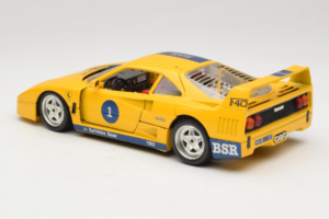 Ferrari F40 #1 Gelb Bauer Limitierte Auflage 100 Stück Bburago 1:18 BSR001 Metall — Bild 7 von 8