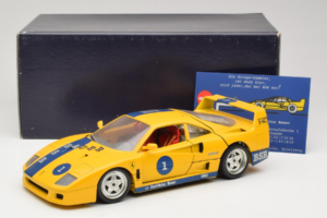 Ferrari F40 #1 Gelb Bauer Limitierte Auflage 100 Stück Bburago 1:18 BSR001 Metall — Bild 8 von 8