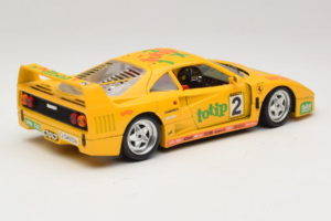 Ferrari F40 Totip Jolly Club #2 Gelb Bburago 1:18 3332-Y1 Metall — Bild 3 von 8