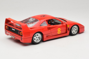 Ferrari F40 #8 Bevro International Rot 1987 Bburago 1:18 3332-P3 Metall — Bild 3 von 8