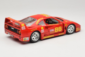 Ferrari F40 LM #86 Ch. Pozzi IMSA 24 Hours of Le Mans 1985 Rot Bburago 1:18 3332-P6 Metall — Bild 3 von 8