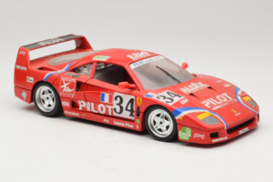 Ferrari F40 LM Pilot #34 Ferte / Thavenin / Palau 24 Hours of Le Mans 1995 Rot Bburago 1:18 3032-P3 Metall — Bild 6 von 8