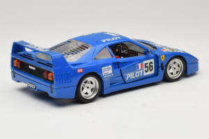 Ferrari F40 Pilot #56 Blau Bburago 1:18 3332-BL1 Metall — Bild 3 von 8
