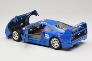 Ferrari F40 Pilot #56 Blau Bburago 1:18 3332-BL1 Metall — Bild 5 von 8