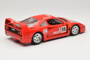 Ferrari F40 #56 Pilot Rot 1987 Bburago 1:18 3332-P2 Metall — Bild 3 von 8