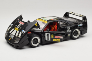 Ferrari F40 Pirelli Agip #1 Schwarz Bburago 1:18 3332-B1 Metall — Bild 2 von 8