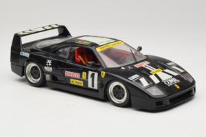 Ferrari F40 Pirelli Agip #1 Schwarz Bburago 1:18 3332-B1 Metall — Bild 6 von 8