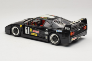 Ferrari F40 Pirelli Agip #1 Schwarz Bburago 1:18 3332-B1 Metall — Bild 7 von 8