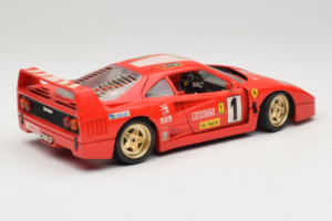 Ferrari F40 Pirelli Agip #1 Ferrari Club Italia Rot Bburago 1:18 3032-P2 Metall — Bild 3 von 8