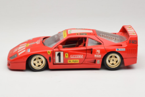 Ferrari F40 Pirelli Agip #1 Ferrari Club Italia Rot Bburago 1:18 3032-P2 Metall — Bild 4 von 8