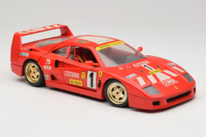 Ferrari F40 Pirelli Agip #1 Ferrari Club Italia Rot Bburago 1:18 3032-P2 Metall — Bild 6 von 8