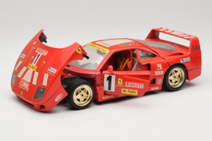 Ferrari F40 Evoluzione #1 Pirelli Agip Rot mit Goldenen Rädern 1992 Bburago 1:18 3042-P2 Metall — Bild 2 von 8