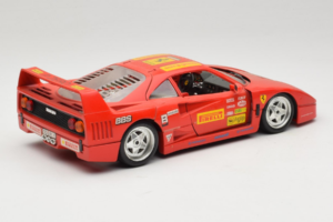 Ferrari F40 Pirelli BBS Rot Bburago 1:18 3032-P4 Metall — Bild 3 von 8