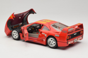 Ferrari F40 Pirelli BBS Rot Bburago 1:18 3032-P4 Metall — Bild 5 von 8