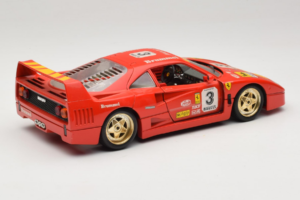 Ferrari F40 #3 Pirelli Rot 1987 Bburago 1:18 3332-P4 Metall — Bild 3 von 8