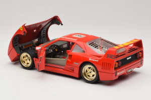 Ferrari F40 #3 Pirelli Rot 1987 Bburago 1:18 3332-P4 Metall — Bild 5 von 8