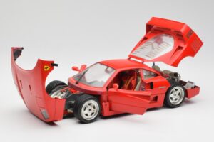 Ferrari F40 Rot Bburago 1:18 3032 Metall — Bild 2 von 8