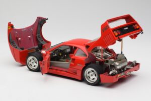Ferrari F40 Rot Bburago 1:18 3032 Metall — Bild 5 von 8