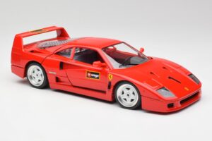 Ferrari F40 Rot Bburago 1:18 3332 Metall — Bild 6 von 8