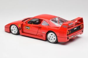 Ferrari F40 Rot Bburago 1:18 3332 Metall — Bild 7 von 8