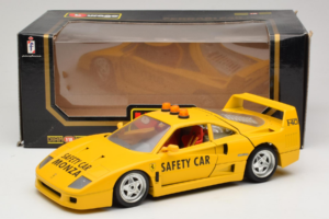 Ferrari F40 Safety Car Gelb Bburago 1:18 3032-Y2 Metall — Bild 8 von 8