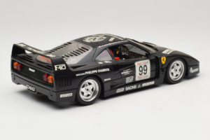 Ferrari F40 Seco #99 Lesseps / Charriol / Balandras Schwarz Bburago 1:18 3032-B3 Metall — Bild 3 von 8