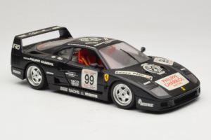 Ferrari F40 Seco #99 Lesseps / Charriol / Balandras Schwarz Bburago 1:18 3032-B3 Metall — Bild 6 von 8