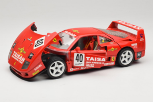 Ferrari F40 #40 T. Ohta / A. Reid Taisan Rot 1987 Bburago 1:18 3022-T1 Metall — Bild 2 von 8
