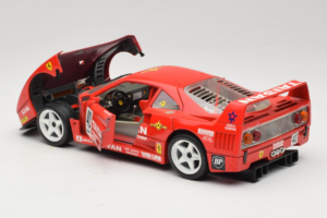 Ferrari F40 #40 T. Ohta / A. Reid Taisan Rot 1987 Bburago 1:18 3022-T1 Metall — Bild 5 von 8