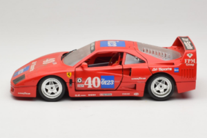 Ferrari F40 #40 the0123 Rot 1987 Bburago 1:18 3332-P5 Metall — Bild 4 von 8