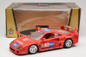 Ferrari F40 #40 the0123 Rot 1987 Bburago 1:18 3332-P5 Metall — Bild 8 von 8