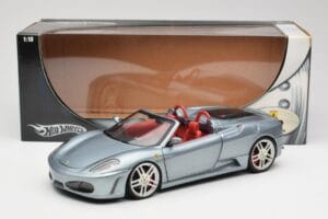 Ferrari F430 Spider Blue Metallic Hot Wheels 1:18 H3074 Metall — Bild 8 von 8