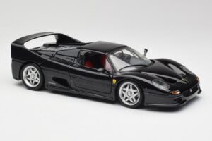 Ferrari F50 Schwarz Hot Wheels 1:18 23910 Metall — Bild 6 von 8
