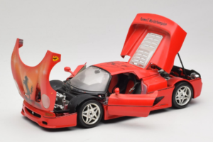 Ferrari F50 Braccio & Gotz M. Schumacher Signatur Edition Bburago 1:18 MS Metall — Bild 2 von 8