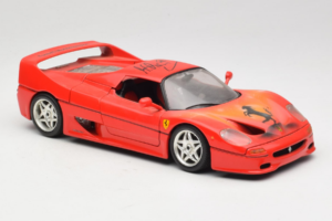Ferrari F50 Braccio & Gotz M. Schumacher Signatur Edition Bburago 1:18 MS Metall — Bild 6 von 8